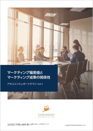 マーケティング偏差値とマーケティング成果の関係性